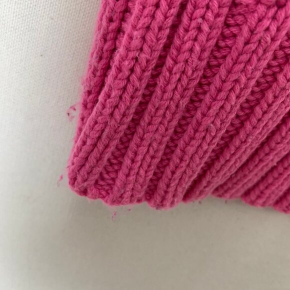 LRL Lauren Ralph Lauren Jeans Co Pink Cable Knit Turtleneck Sweater - Picture 12 of 15
